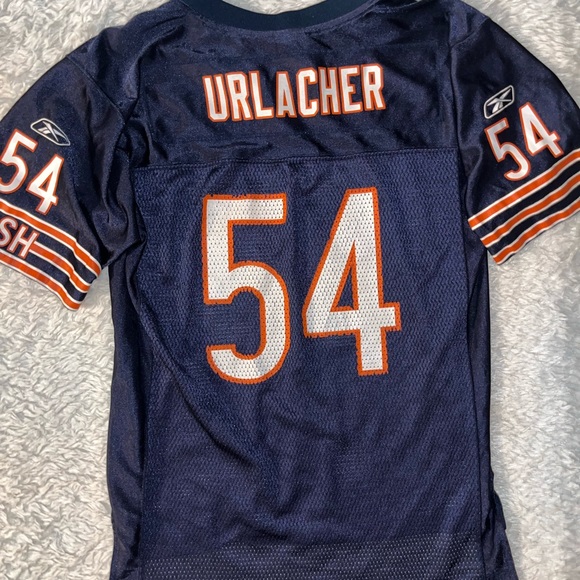 Vintage NFL equipment Reebok Chicago Bears Brian Urlacher jersey retired #54 - Picture 9 of 15